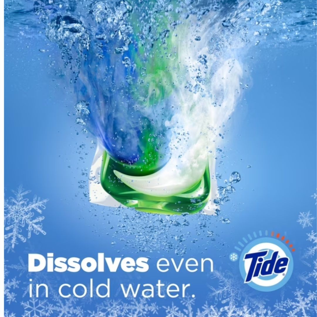 Tide PODS Laundry Detergent Soap Pacs, Ultra OXI, 32 Count New