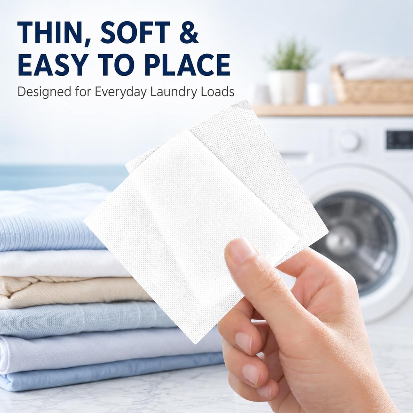 RAINFLOW Color Catcher Sheets – 100 Count Dye Trapper for Laundry to Prevent Col