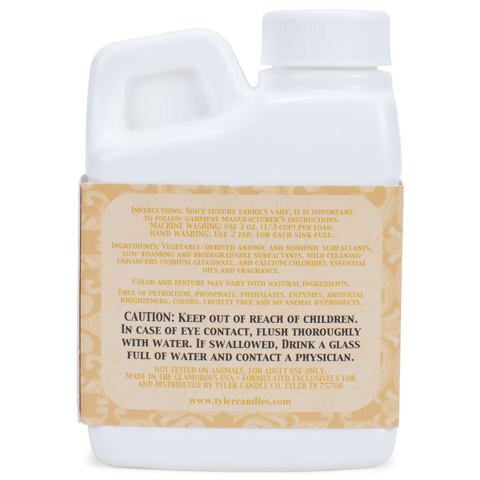 Tyler Candle 4 oz Fine Laundry Detergent Pack of 3; Diva, Kathina, Fleur de Lis