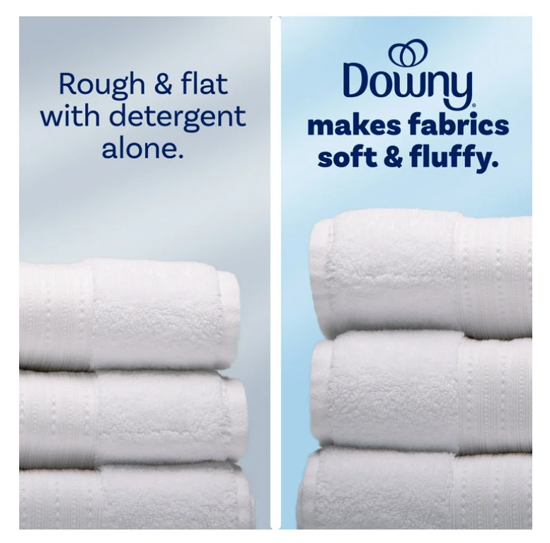 Downy Liquid Laundry Fabric Softener and Conditioner, 140 fl oz, 190 Loads