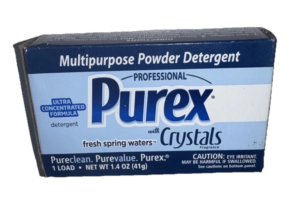 Purex Professional Powder Detergent with Crystals Fresh Spring Waters 1 Load