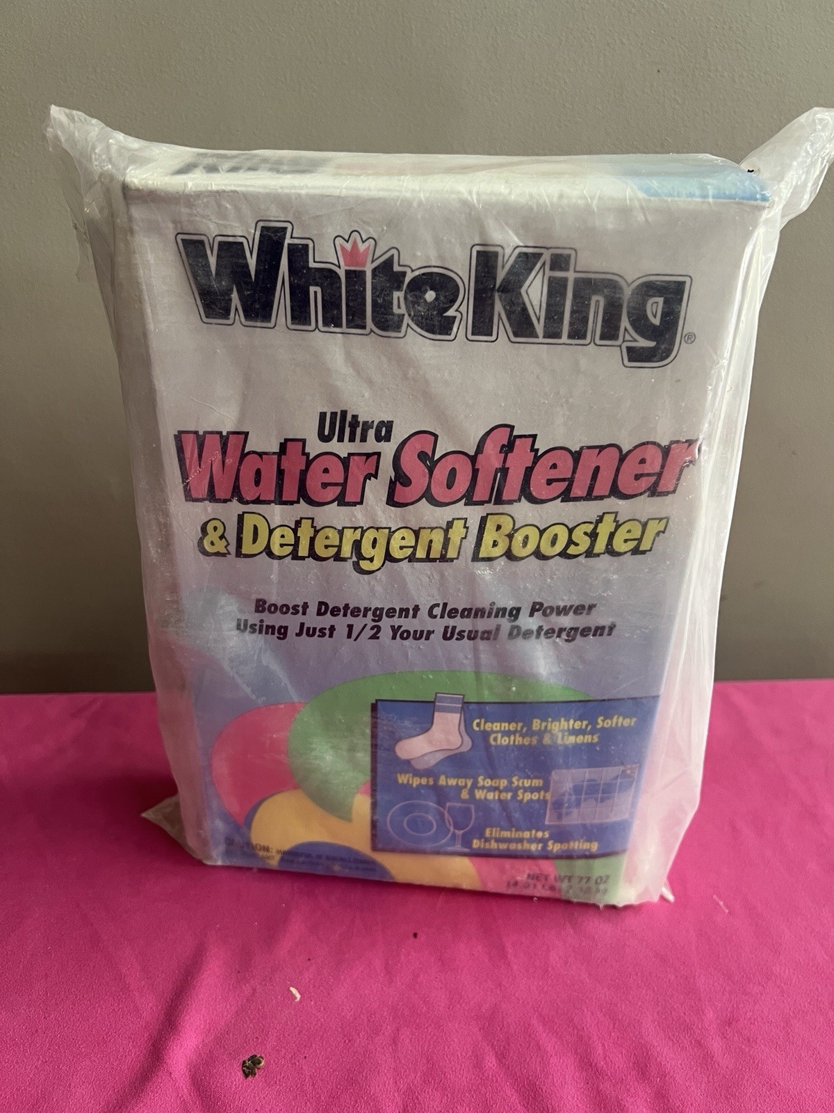 White King Water Softener Detergent Booster 4.61. Lb