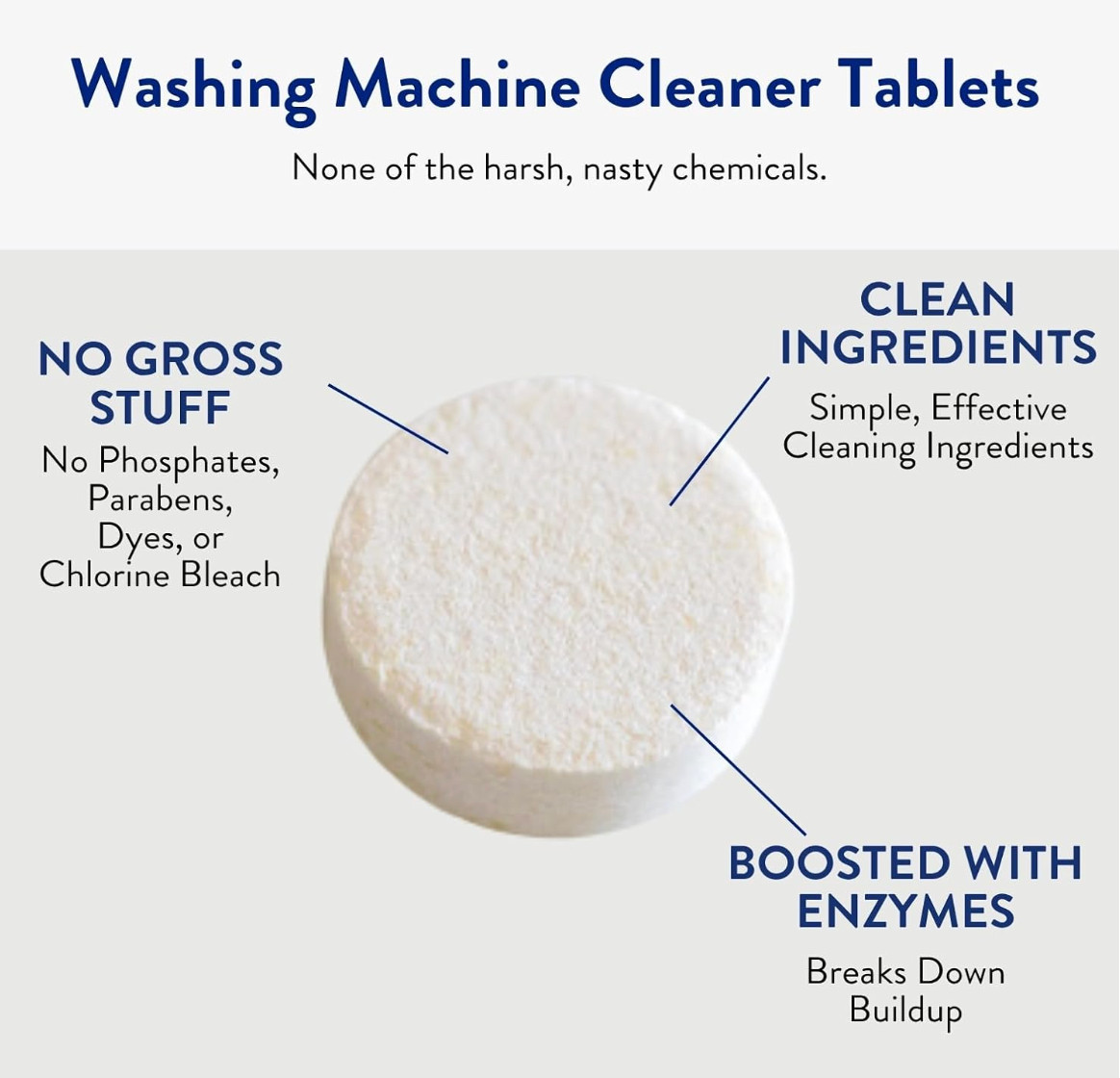 The Clean People Washing Machine Cleaner(6 Count- Pack Of 2)