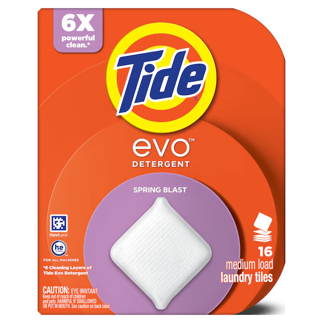 Tide Evo Spring Blast HE Laundry Detergent 16 Loads 16 -Count