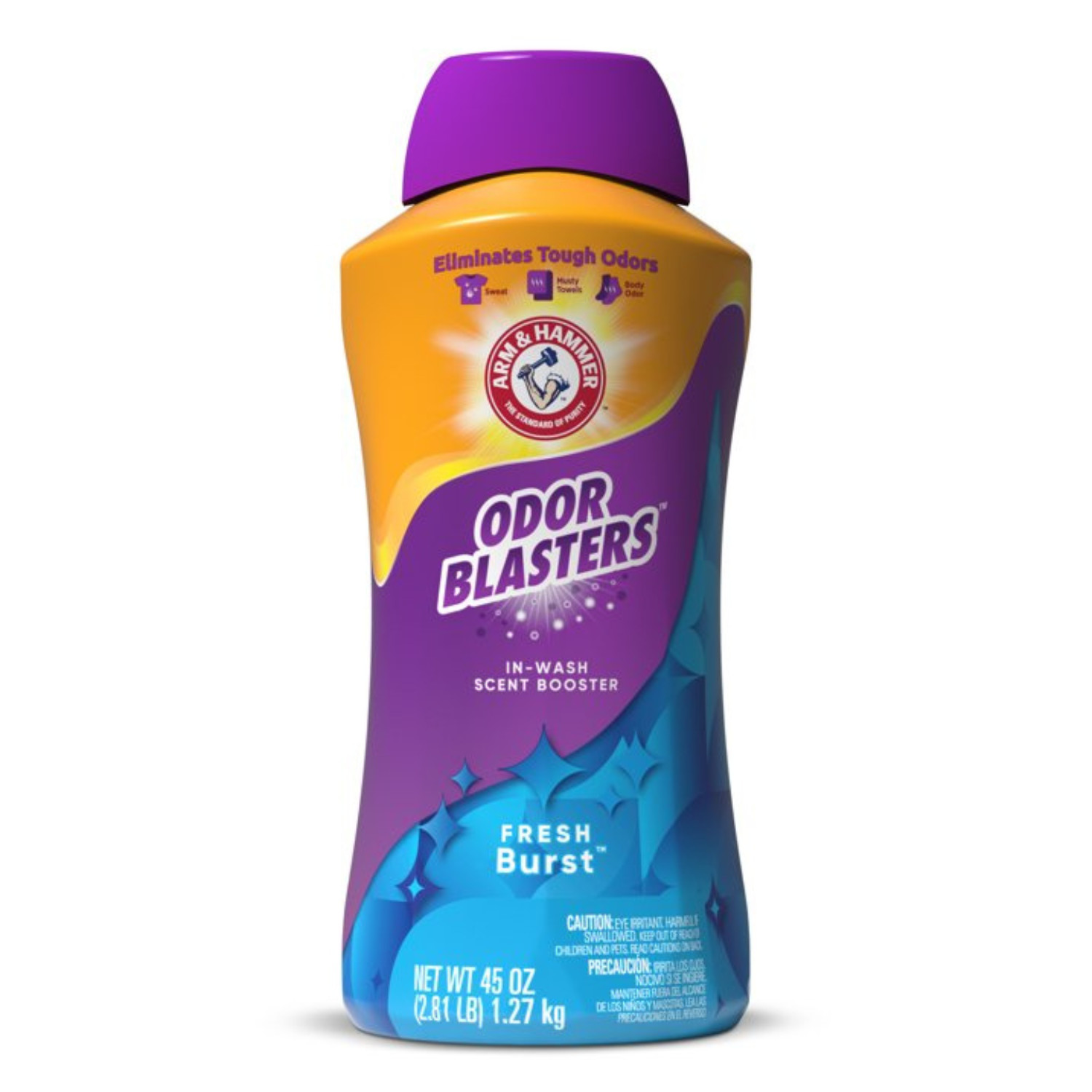 ARM & HAMMER Odor Blasters Fresh Burst Scent Booster 45oz 4 Pack