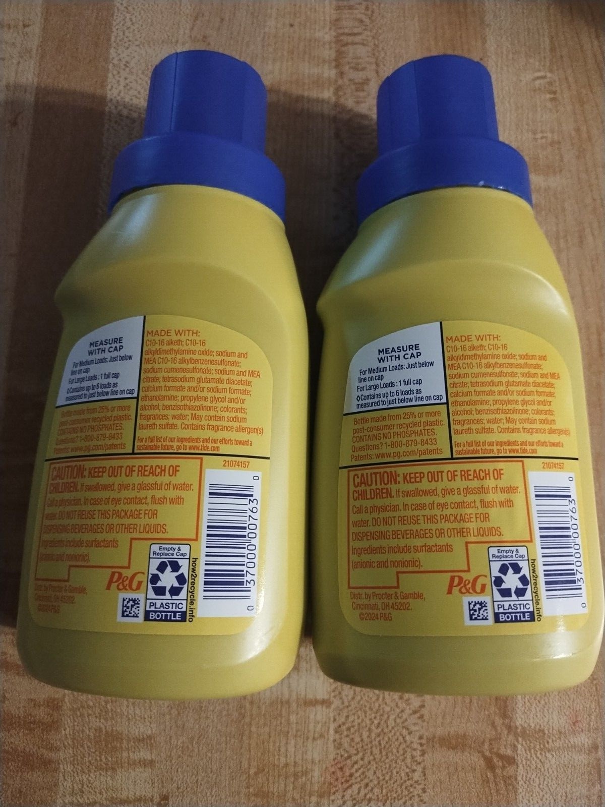 2 Pack Tide Simply Clean and Fresh Laundry Detergent Liquid, Refreshing Breez…