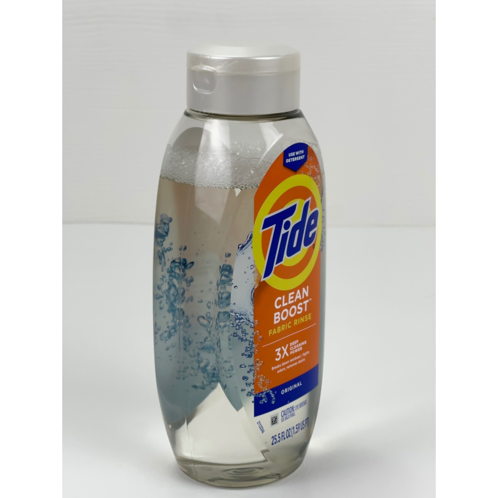 Tide Clean Boost Fabric Rinse Original Scent 25.5 fl oz 3X Deep Cleaning Power
