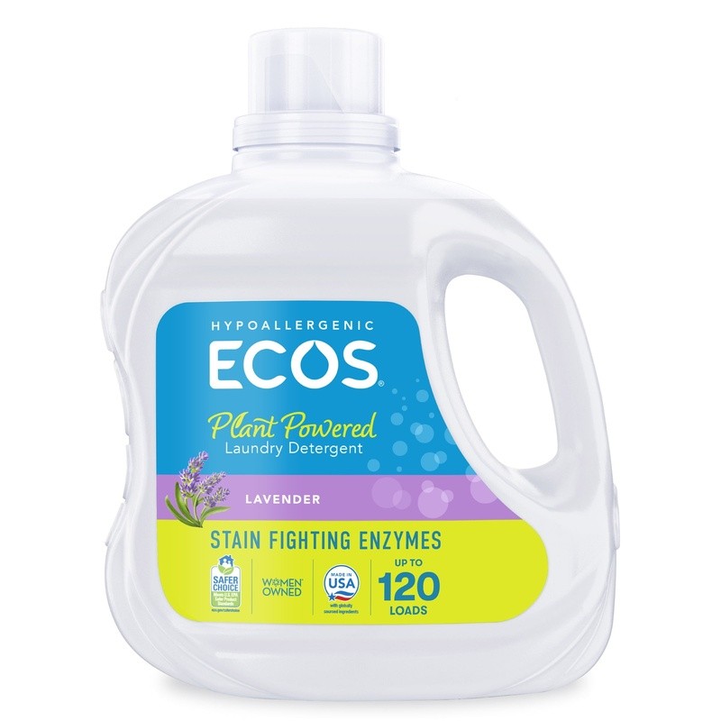 Hypoallergenic Laundry Detergent Liquid W/ Enzymes Pet Stains 120 Loads New