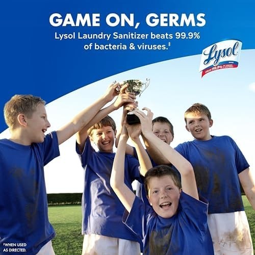 Lysol Disinfectant Laundry Sanitizer & Scent Booster, Laundry Detergent Additive
