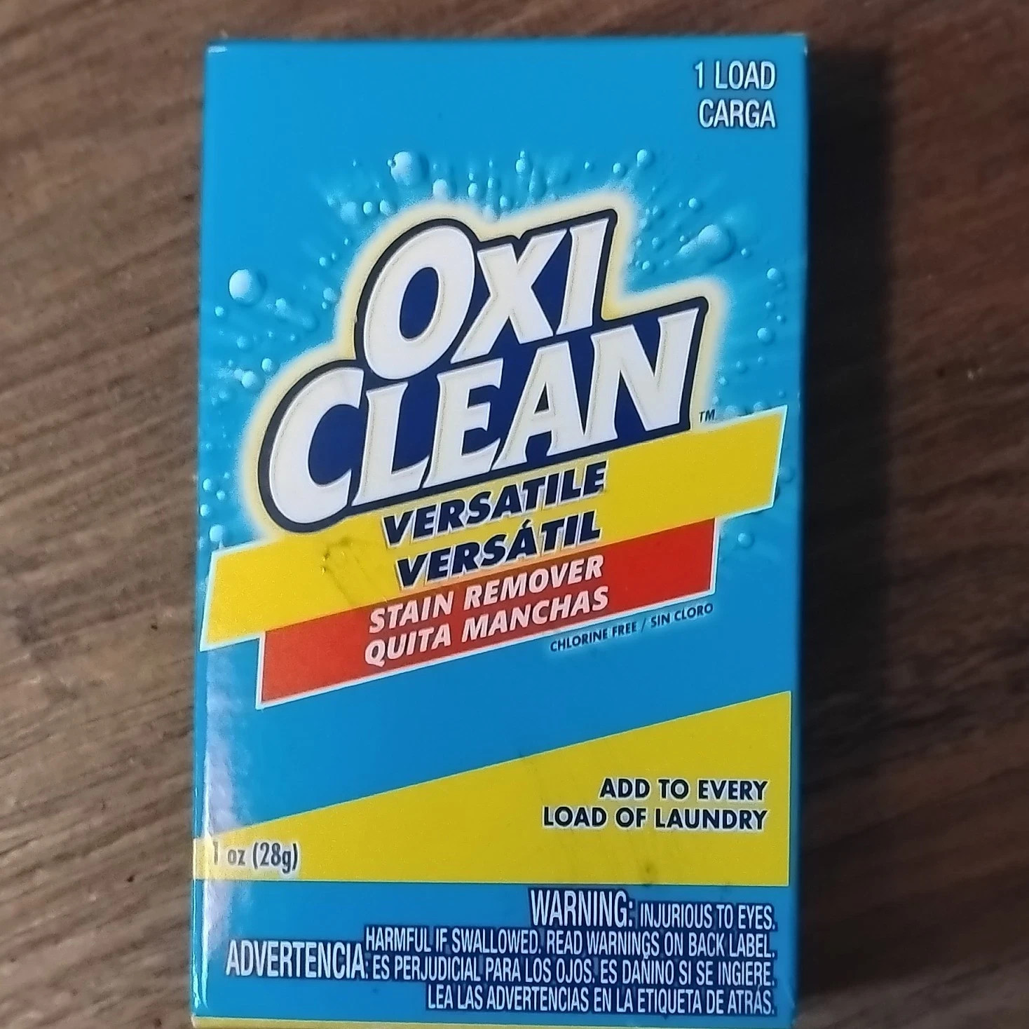 Lot/10pc OxiClean Versatile Powder Stain Remover Chlorine Free 1oz / 1 Load