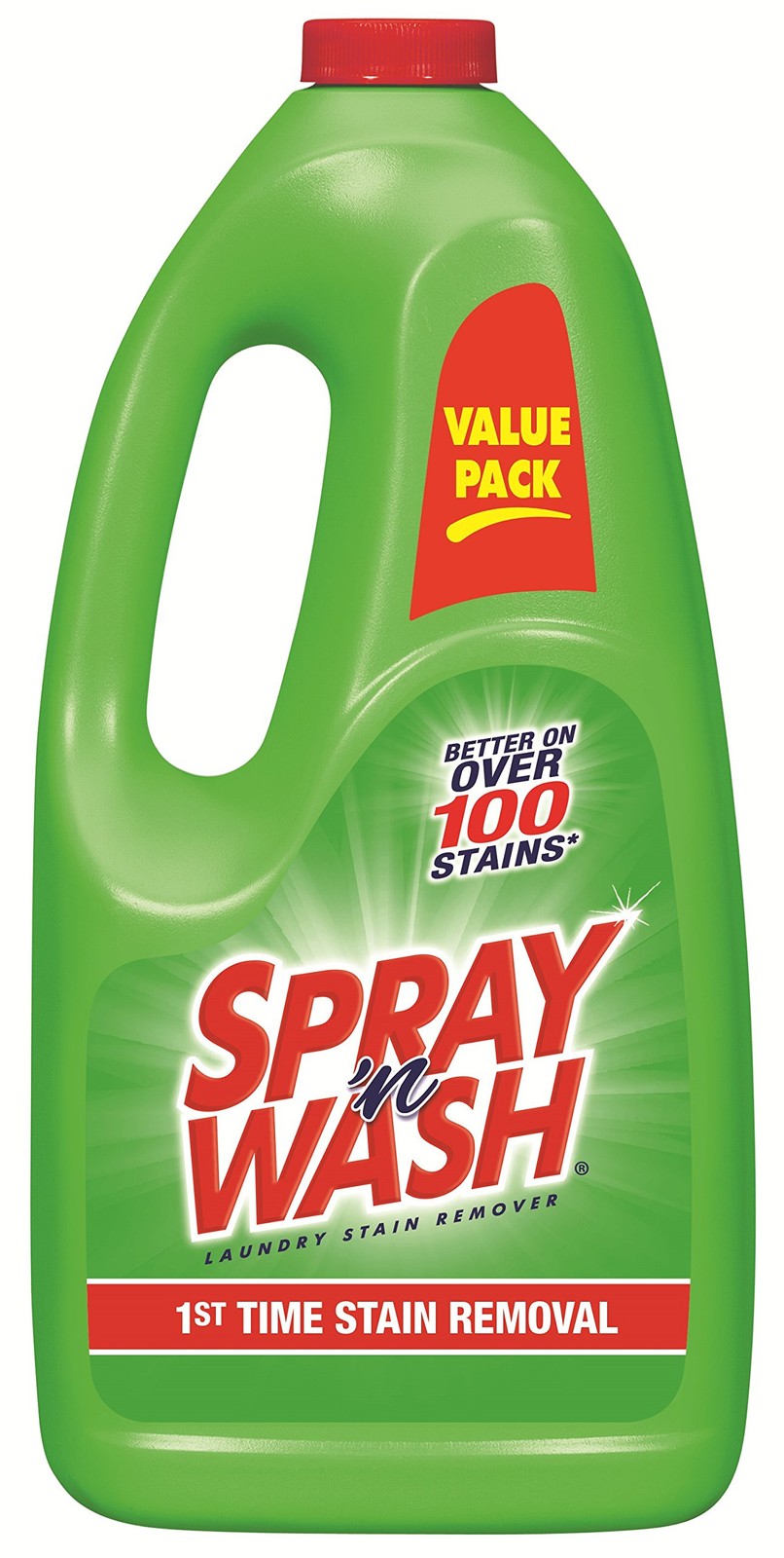 Spray N’ Wash Stain Remover Refill, Laundry Pre-Treat 60 Fl Oz (Pack of 6)