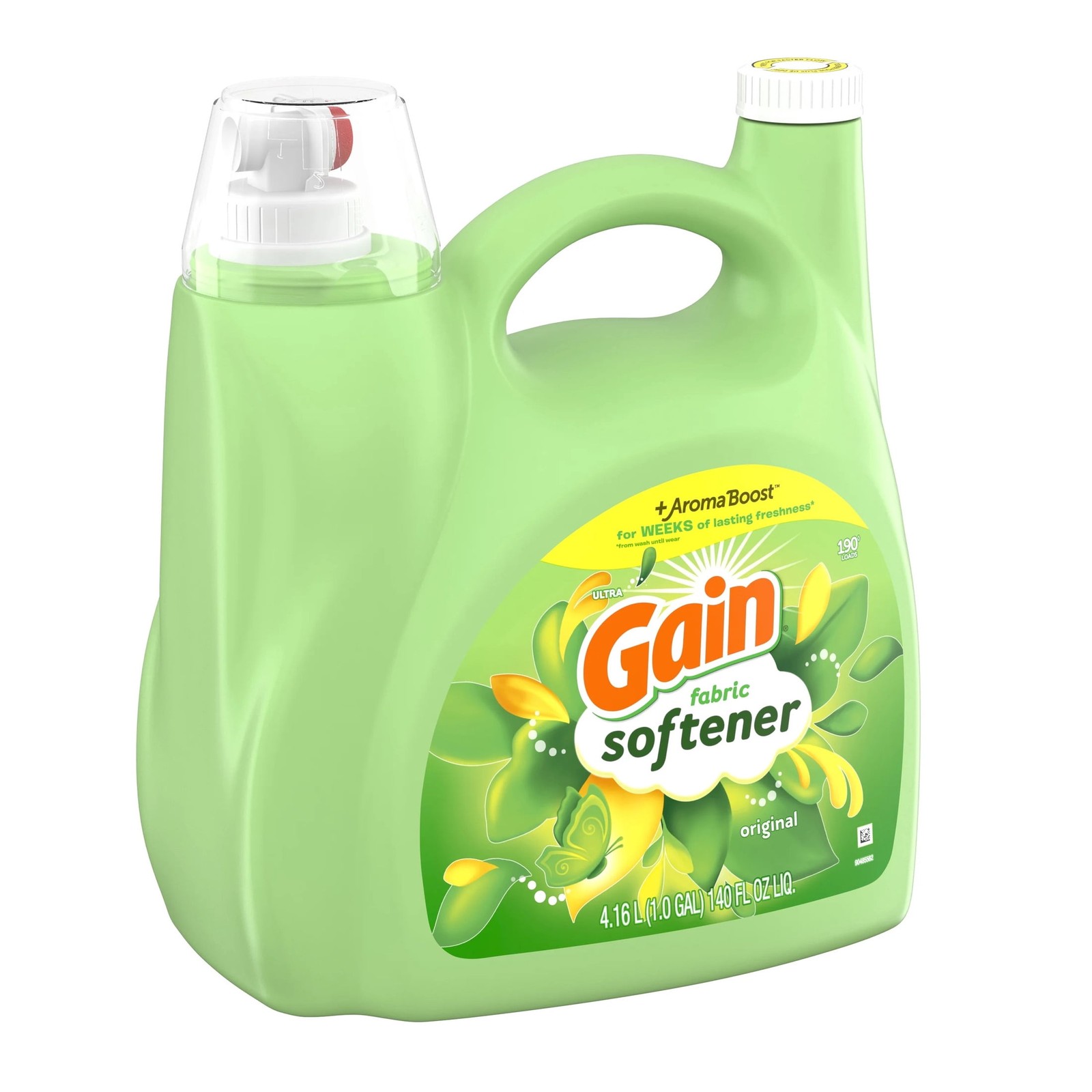 Gain Liquid Laundry Fabric Softener and Conditioner, Original Scent, 140 fl oz,