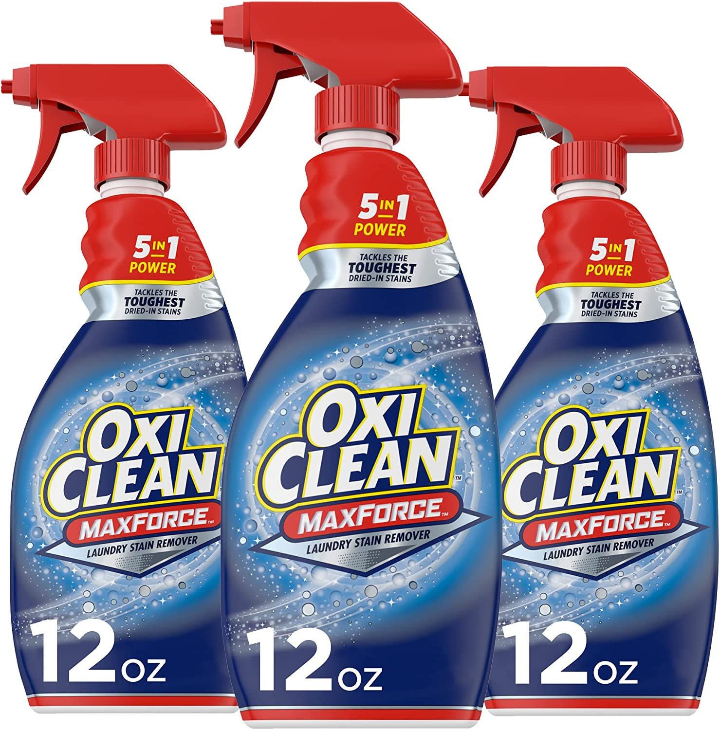 Max Force Laundry Stain Remover Spray, 12 Fl. Oz, 3-Pack​