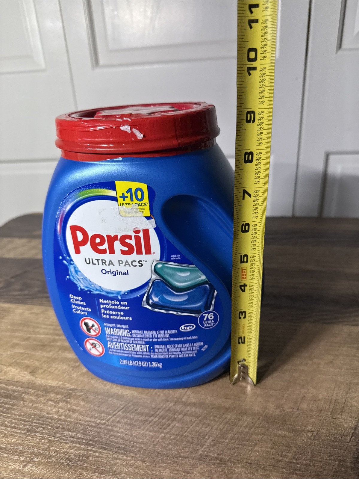 Persil Ultra Pacs Original Laundry Detergent (76-Count) 2.99 LB Deep Clean HE