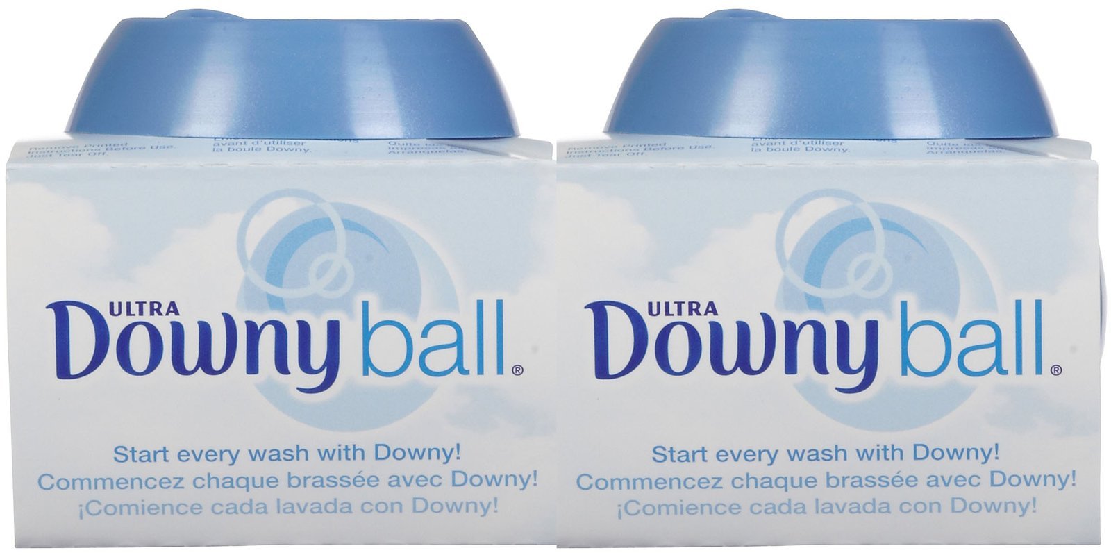 2 DOWNY BALL Liquid Fabric Softener Dispensers