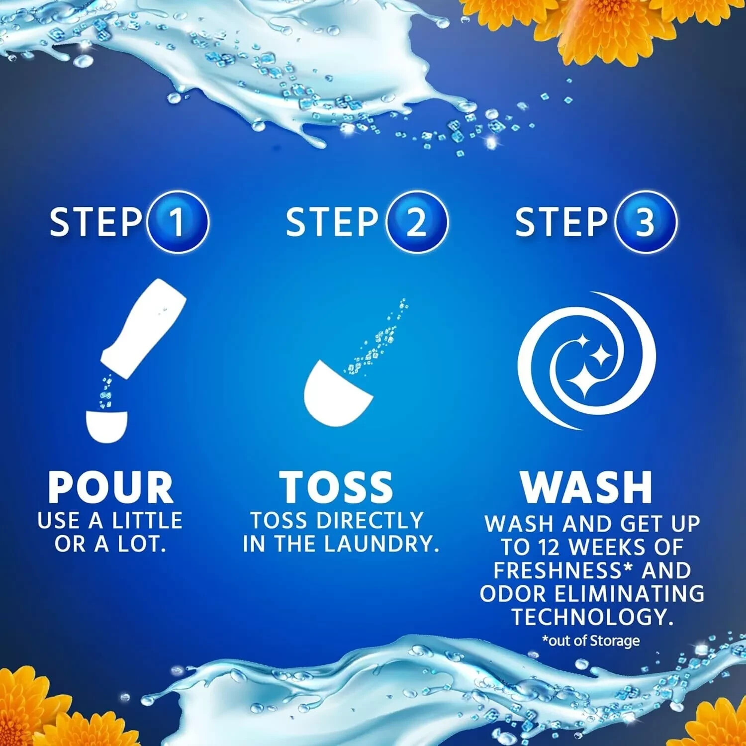 Purex Crystals In-Wash Fragrance and Scent Booster Fresh Spring Waters 21 Ounce