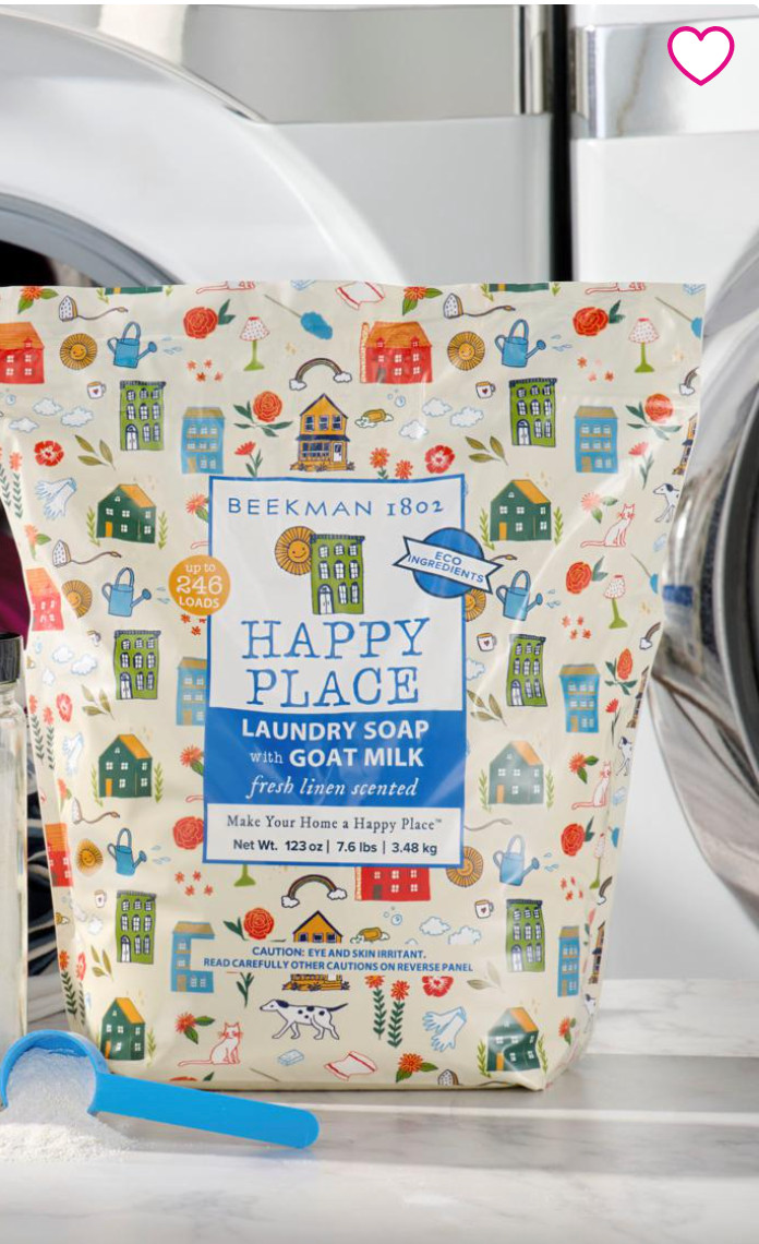 Beekman 1802 Happy Place 246-Load Laundry Soap 123 oz Fresh Linen Sealed
