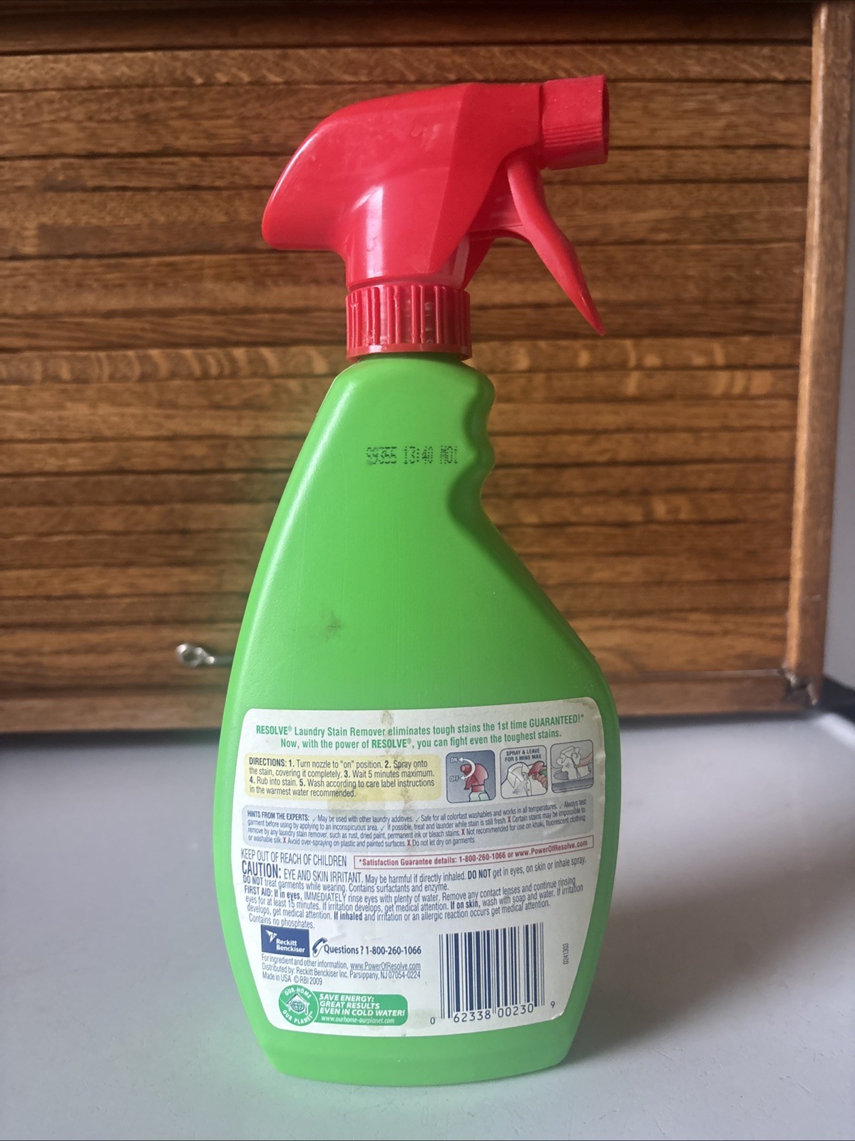 Resolve Formerly Spray N Wash NOS 22 FL. OZ. Laundry Stain Remover