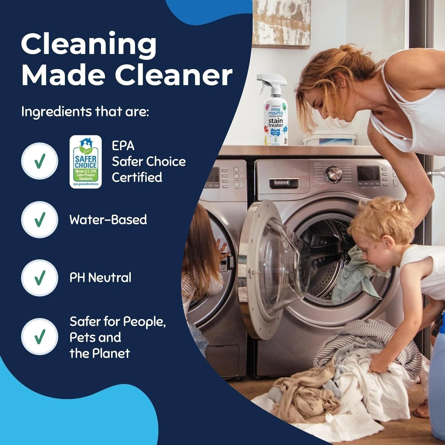 Fast-Acting 16oz Stain Remover for Babies – Safe, Effective, and Easy to Use