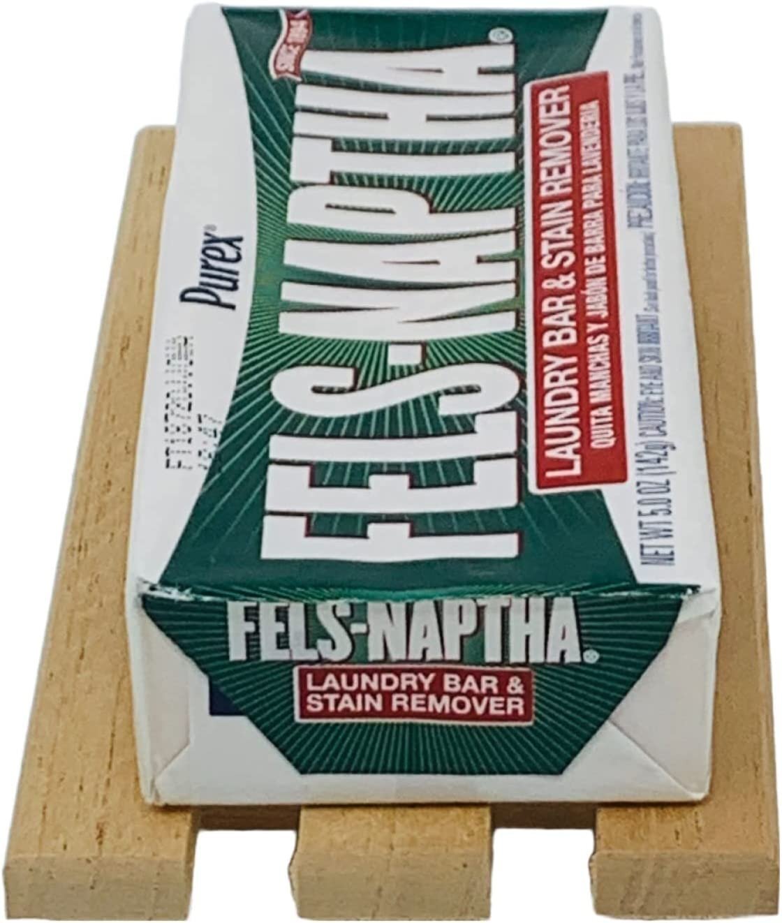 Fels-Naptha Laundry Bar Soap – 5 Ounce Stain Remover with a Hand Crafted Soap…