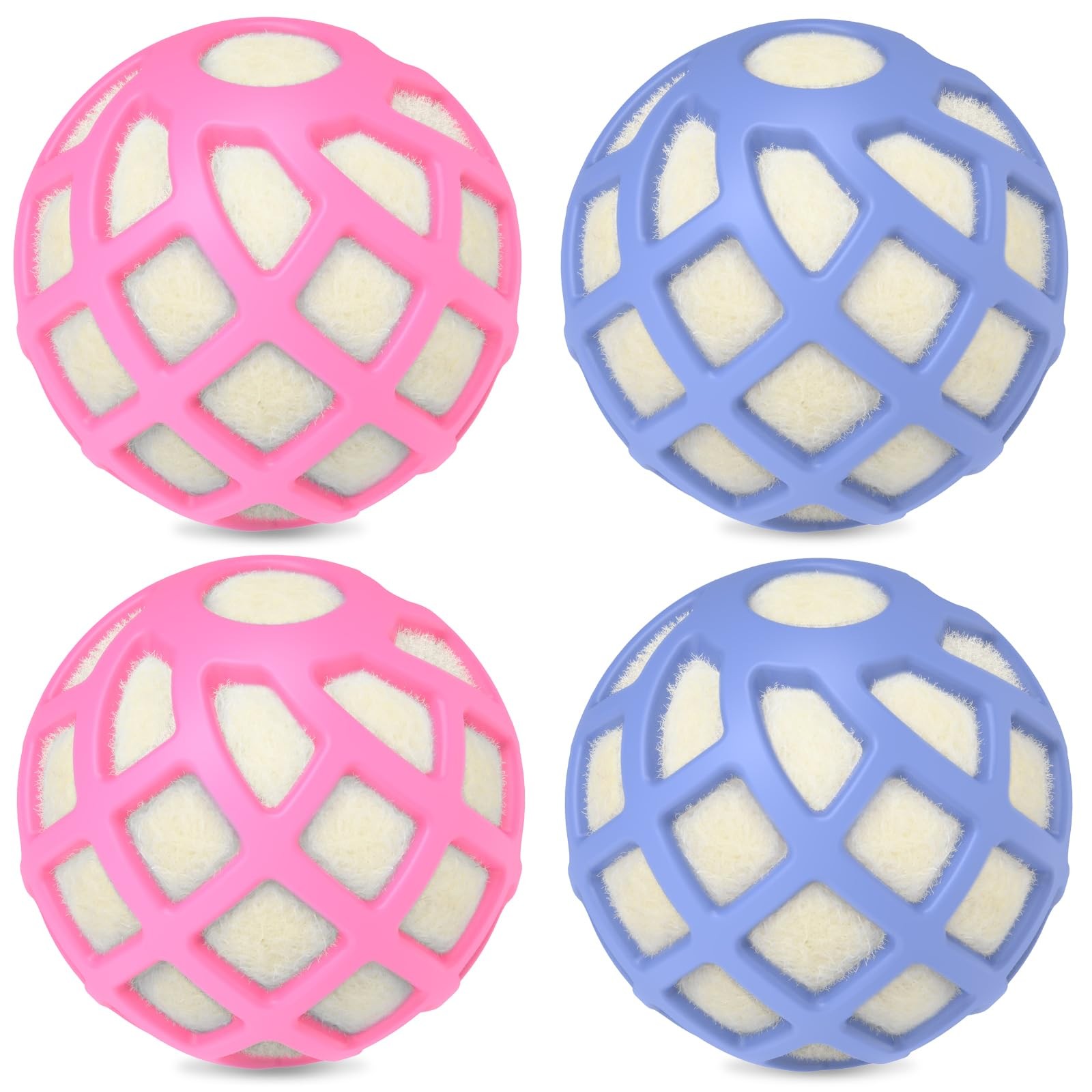 Dryer Balls – Patented Silicone Guard, Natural Wool Core, Super Anti-Tangle &…
