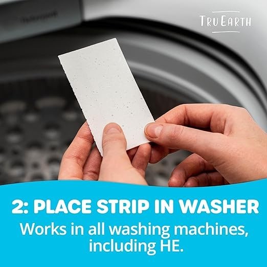 Tru Earth Detergent Laundry Fresh Linen Scent – 32 Count (64 small loads) pack4