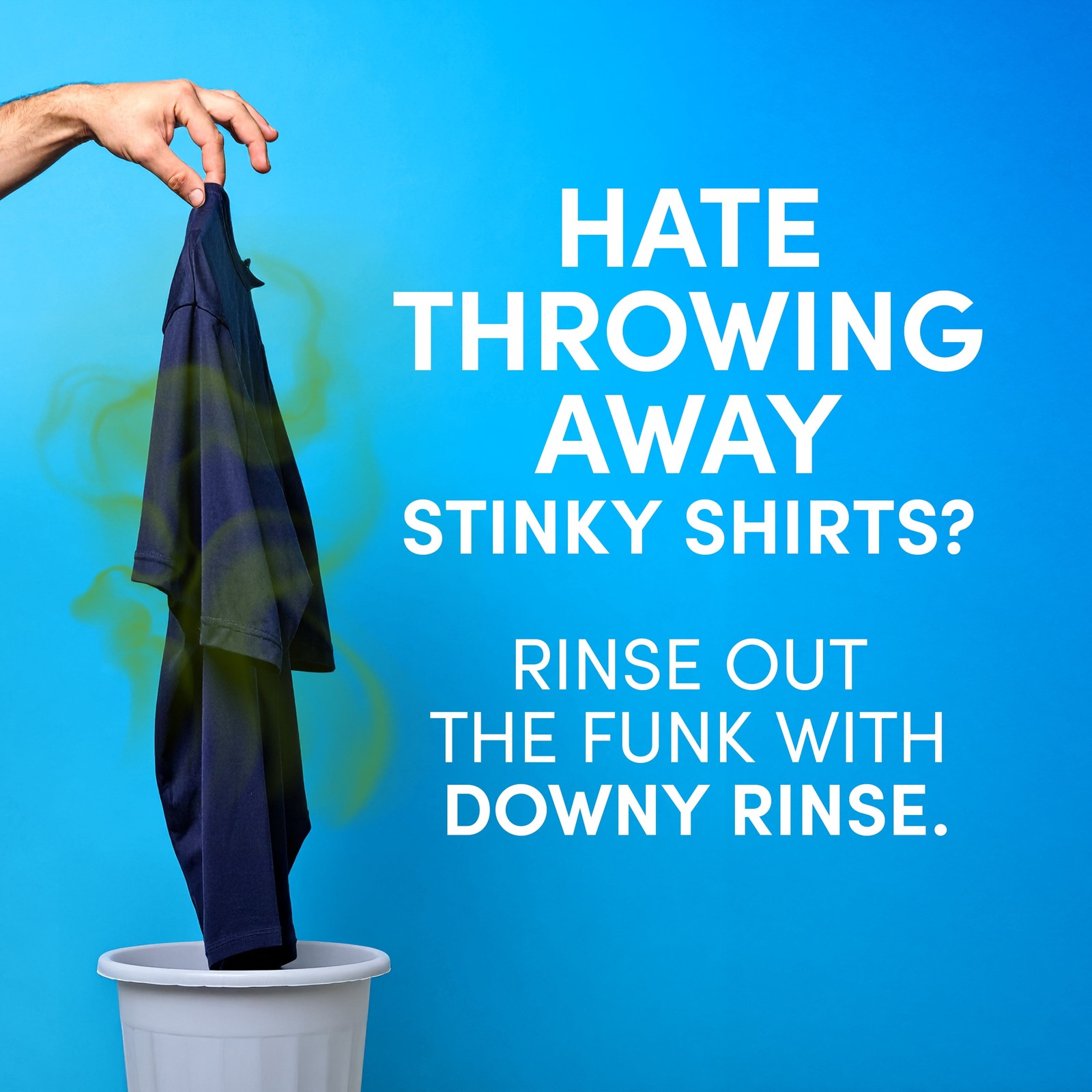 (2 pack) Downy Rinse Out Odor Laundry Rinse, Tackles Tough Odors and Refreshes