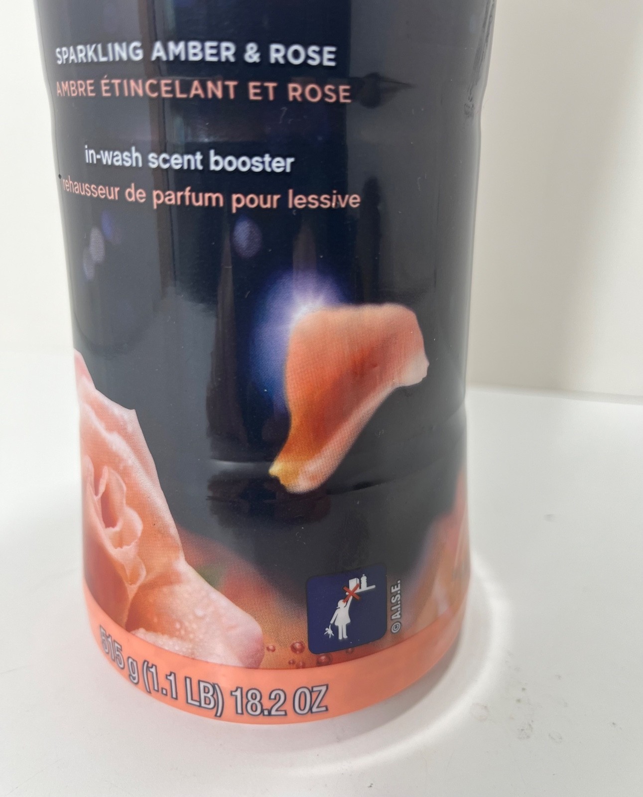 (1) Downy Bliss In-Wash Scent Booster Beads Sparkling Amber & Rose 18.2 oz – NEW