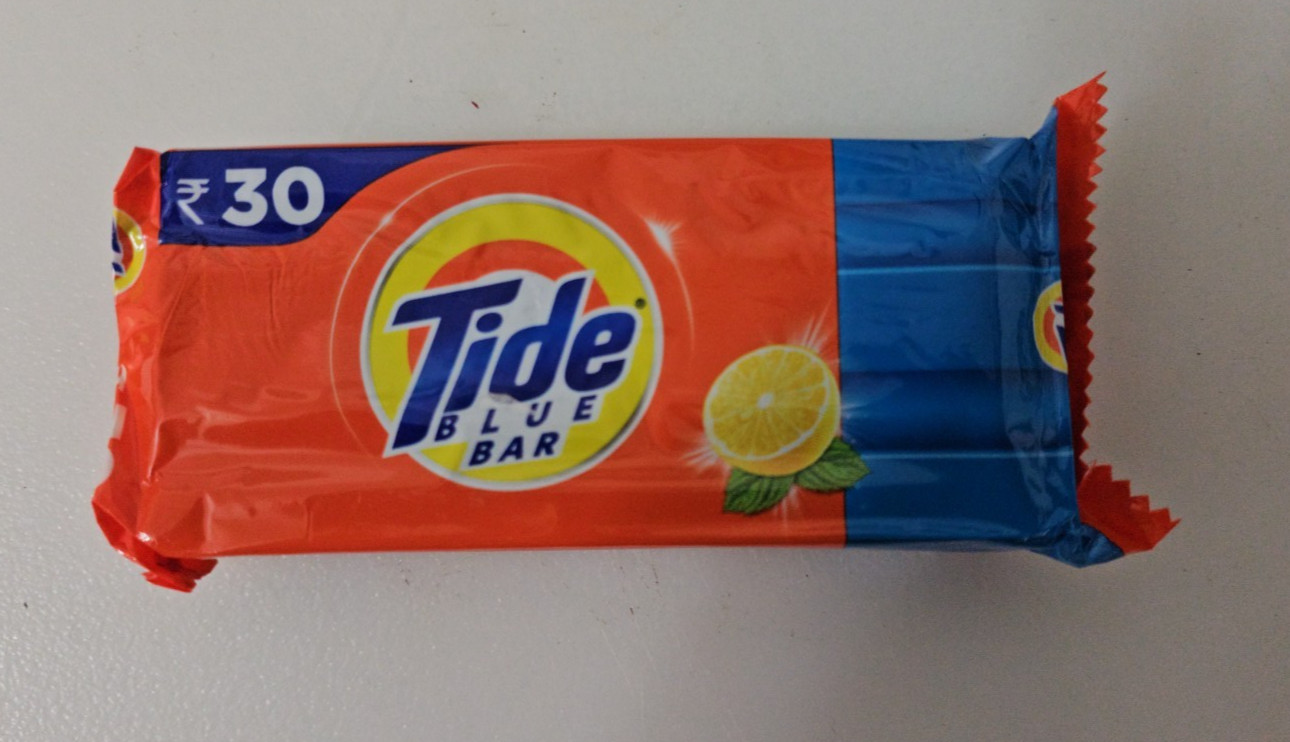 TIDE BLUE BAR DETERGENT BAR SOAP / BIG BAR / 250g / LEMON SCENT / LOT OF 15