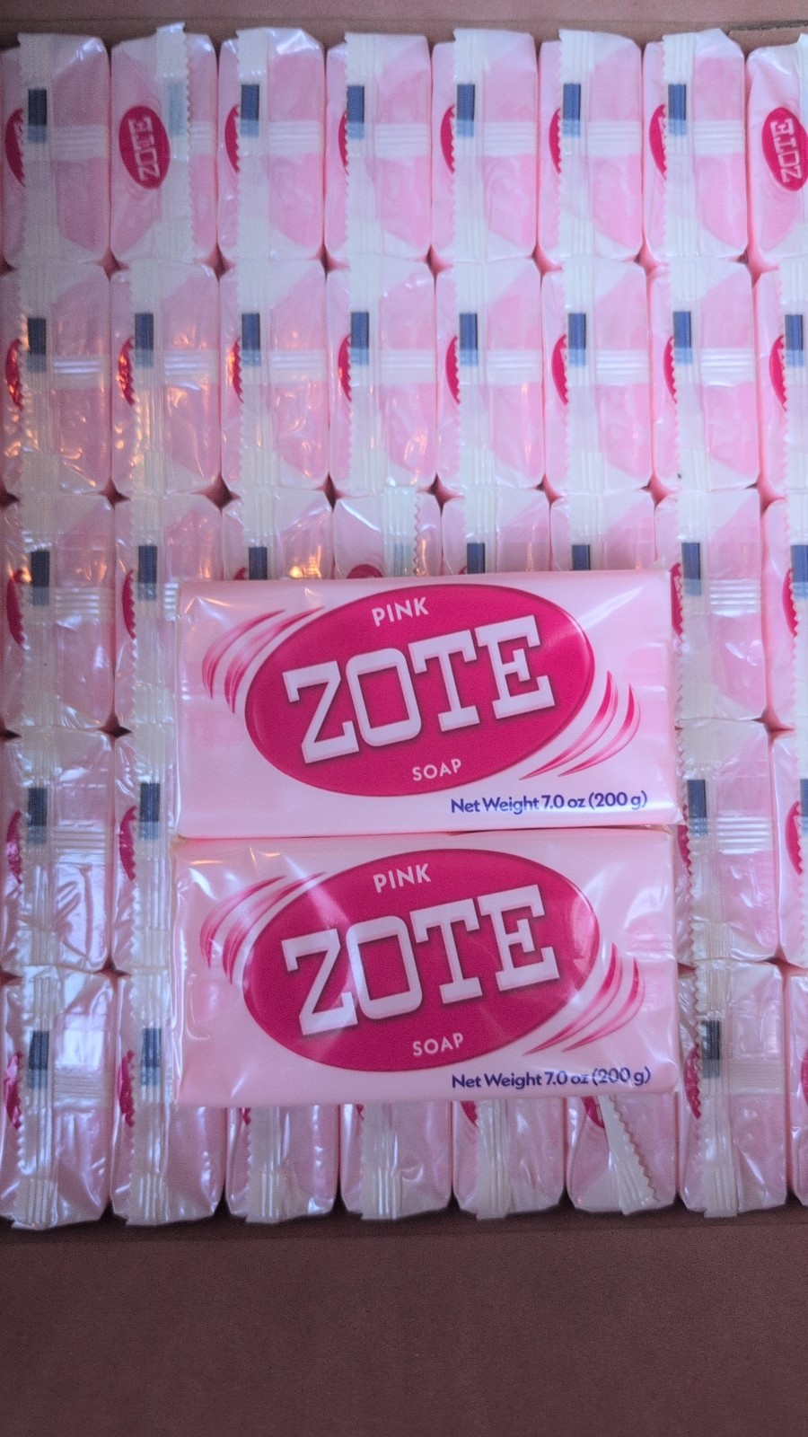 12 pcs PINK ZOTE LAUNDRY BAR SOAP 7 OZ 200 G MADE IN MEXICO US SELLER