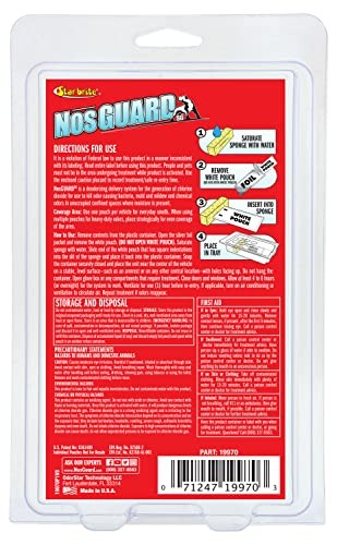 STAR BRITE Auto Odor Eliminator, Fast 0.35 Ounce (Pack of 1), Multicolor
