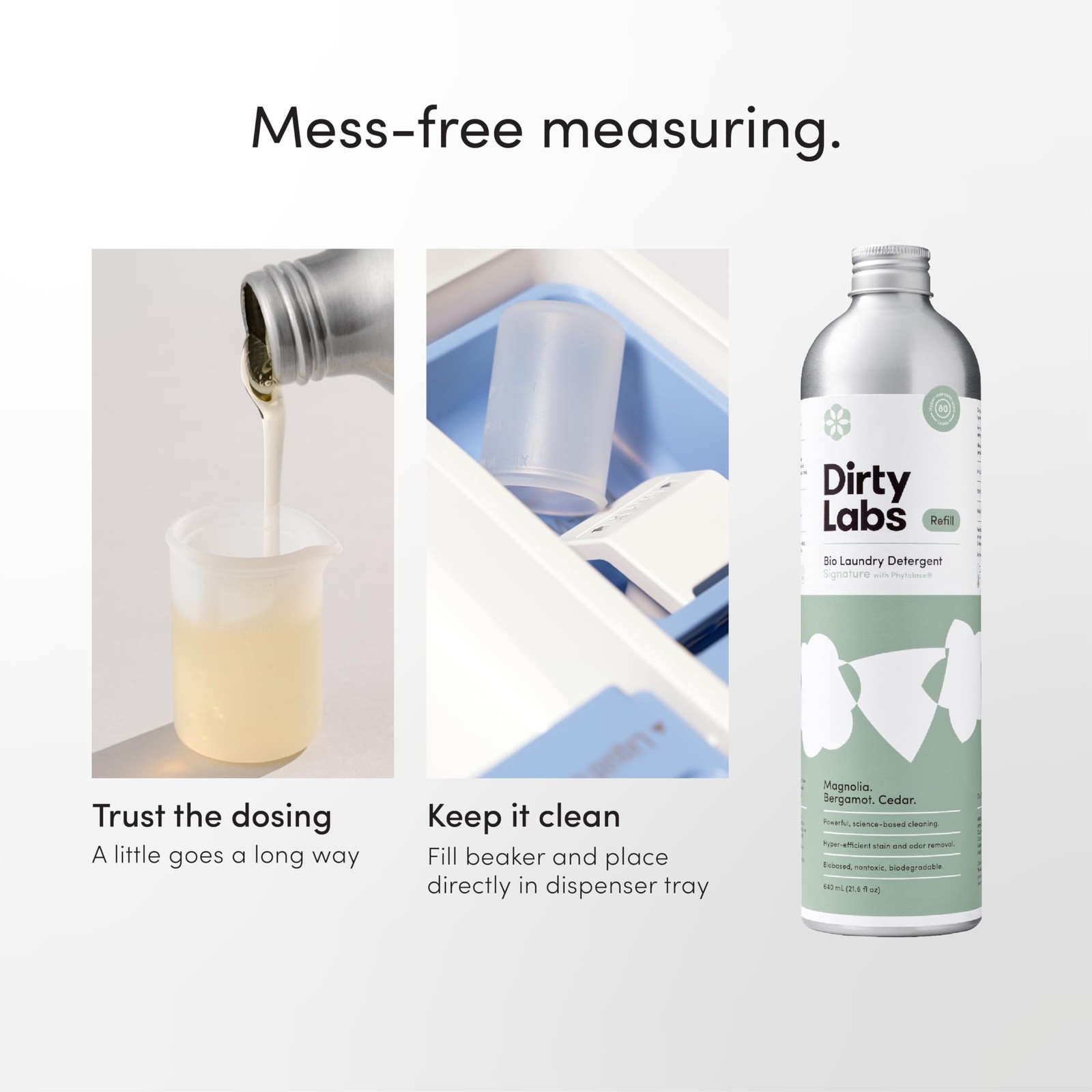 Dirty Labs | Signature Scent Bio-Liquid Laundry Detergent 80 Loads (21.6 fl o…