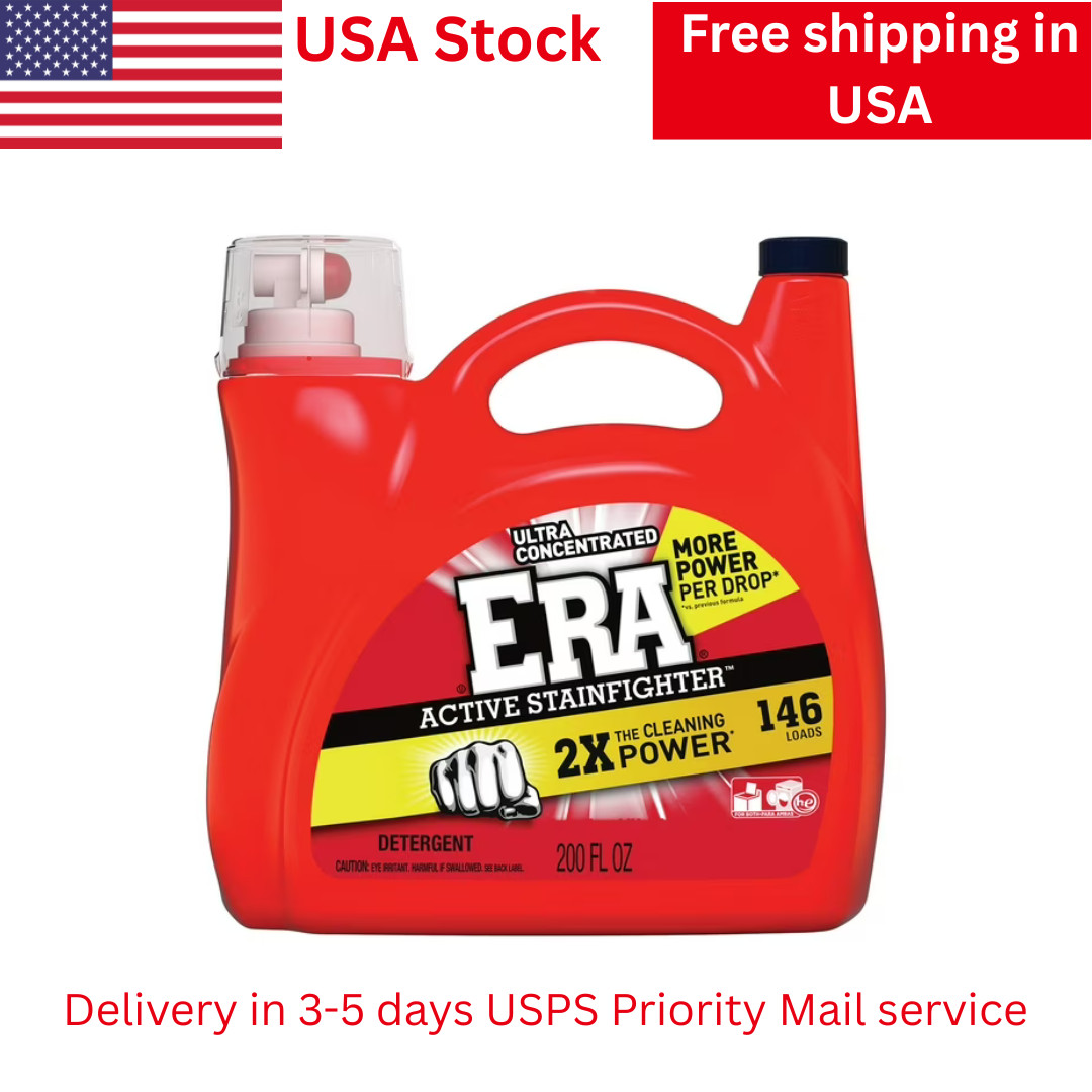 Era Active Stainfighter Liquid Laundry Detergent, 146 loads, 200 fl. oz