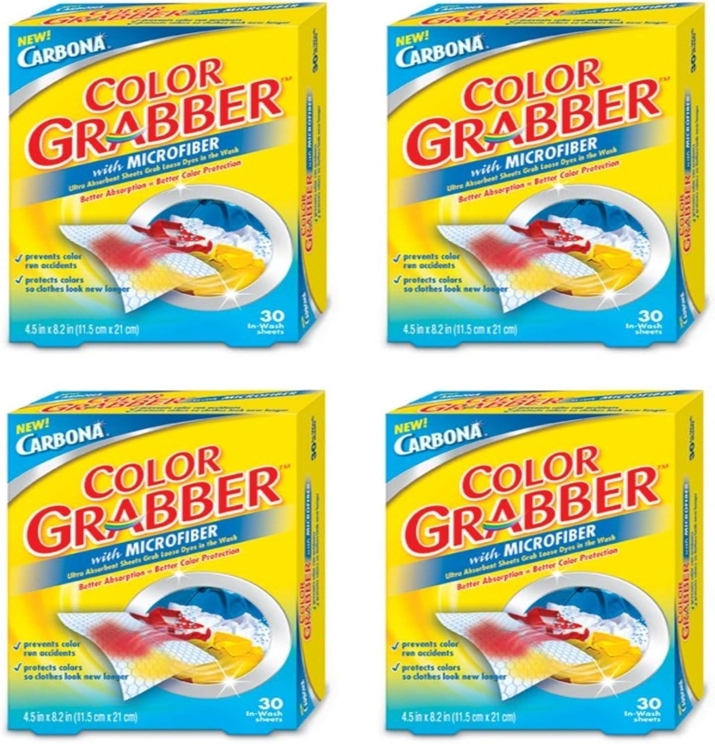 Color Grabber | Protects Laundry from Color Runs or Bleeds | Mix Whites & Col…