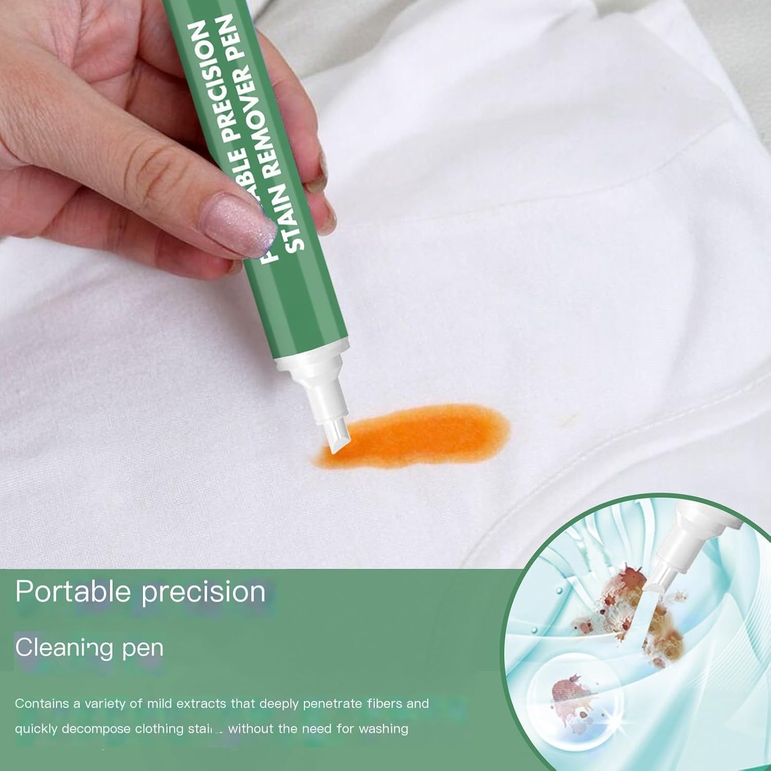 Haiqing Advanced Stain Bleach Pen for Clothing – Essential Travel Size