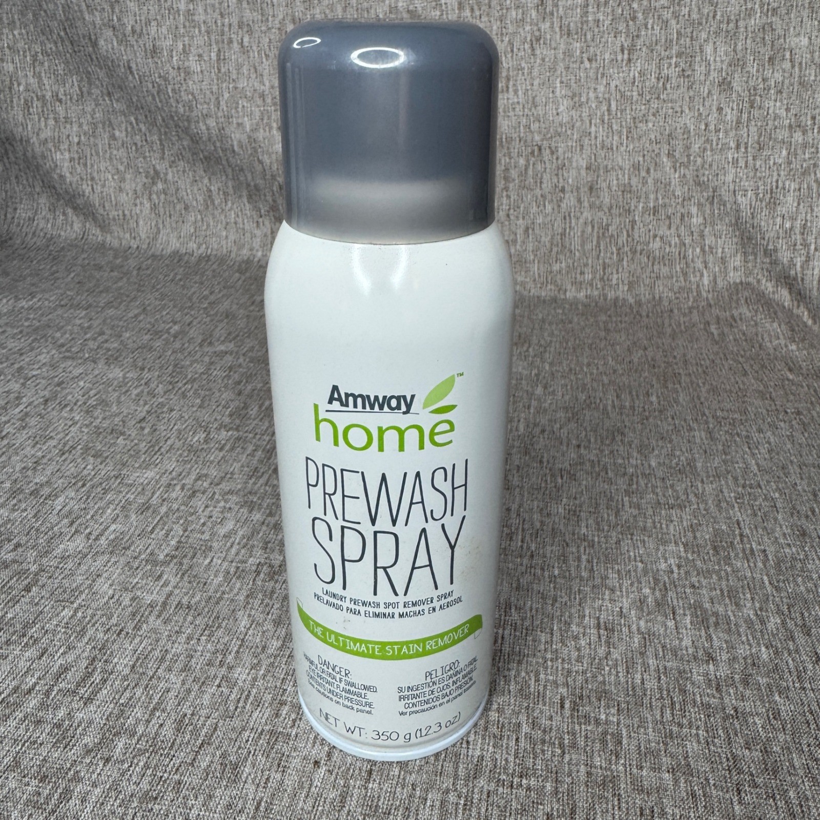 Amway Home Prewash Spray Laundry Stain Remover Aerosol 350g 12.3oz NEW