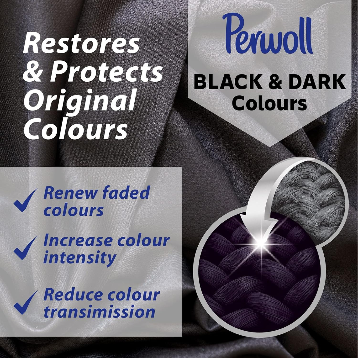 Liquid Detergent – Renew & Repair for Black and Darks – 24 Loads (1.4L)