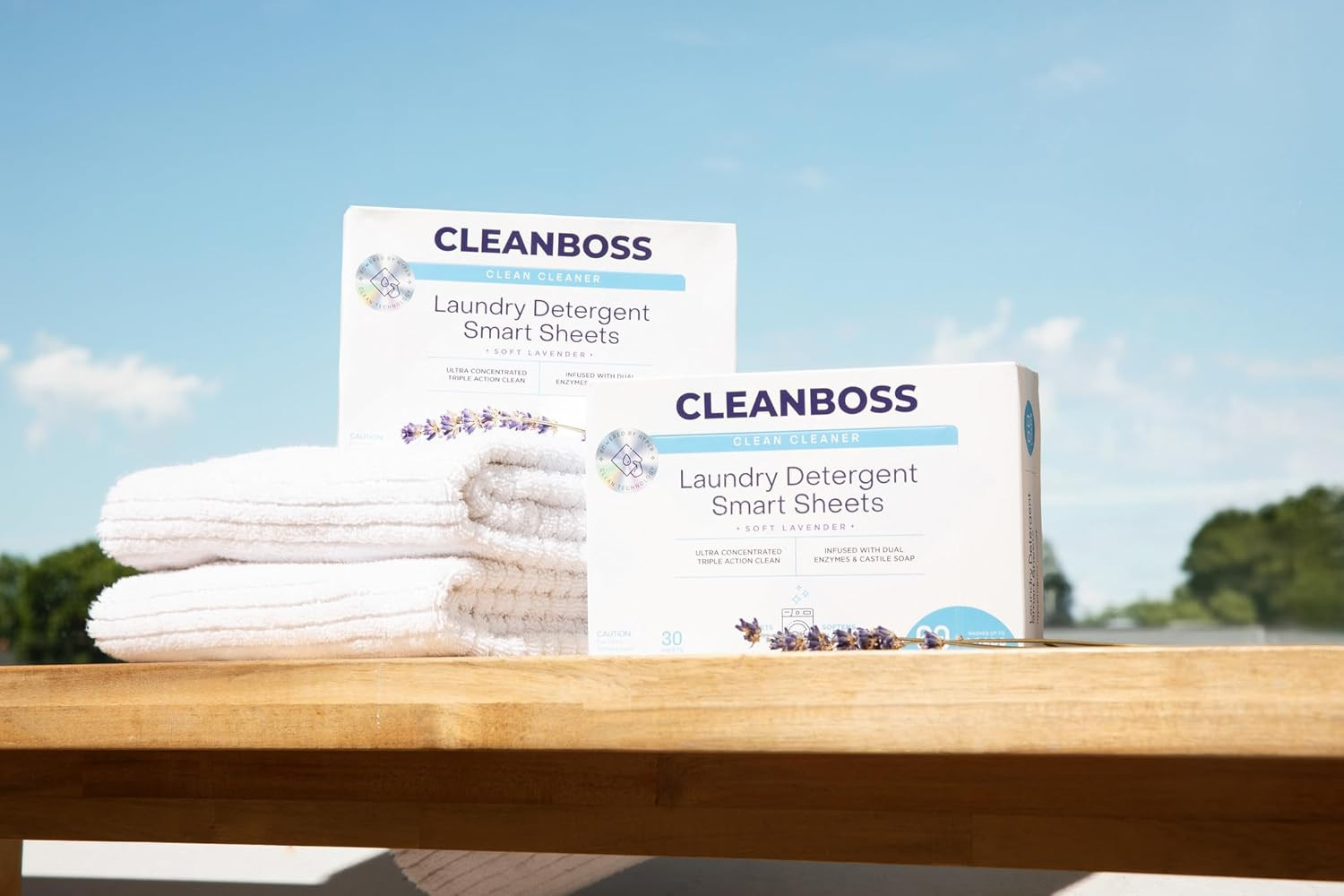 Cleanboss Laundry Detergent Smart Sheets – 30 Sheets