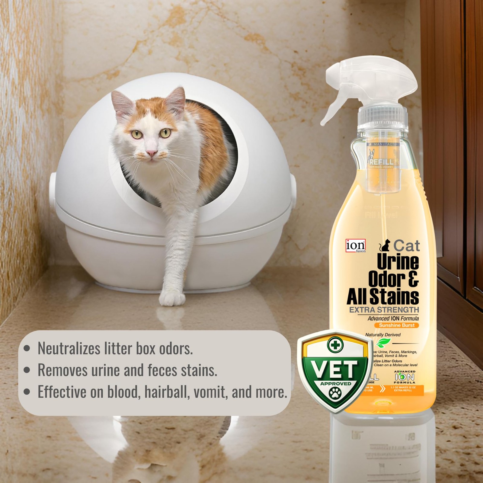 Ion Fusion Superior Next-Gen Advanced Ion Formula. 2-For-1 Bottle Refill Cat