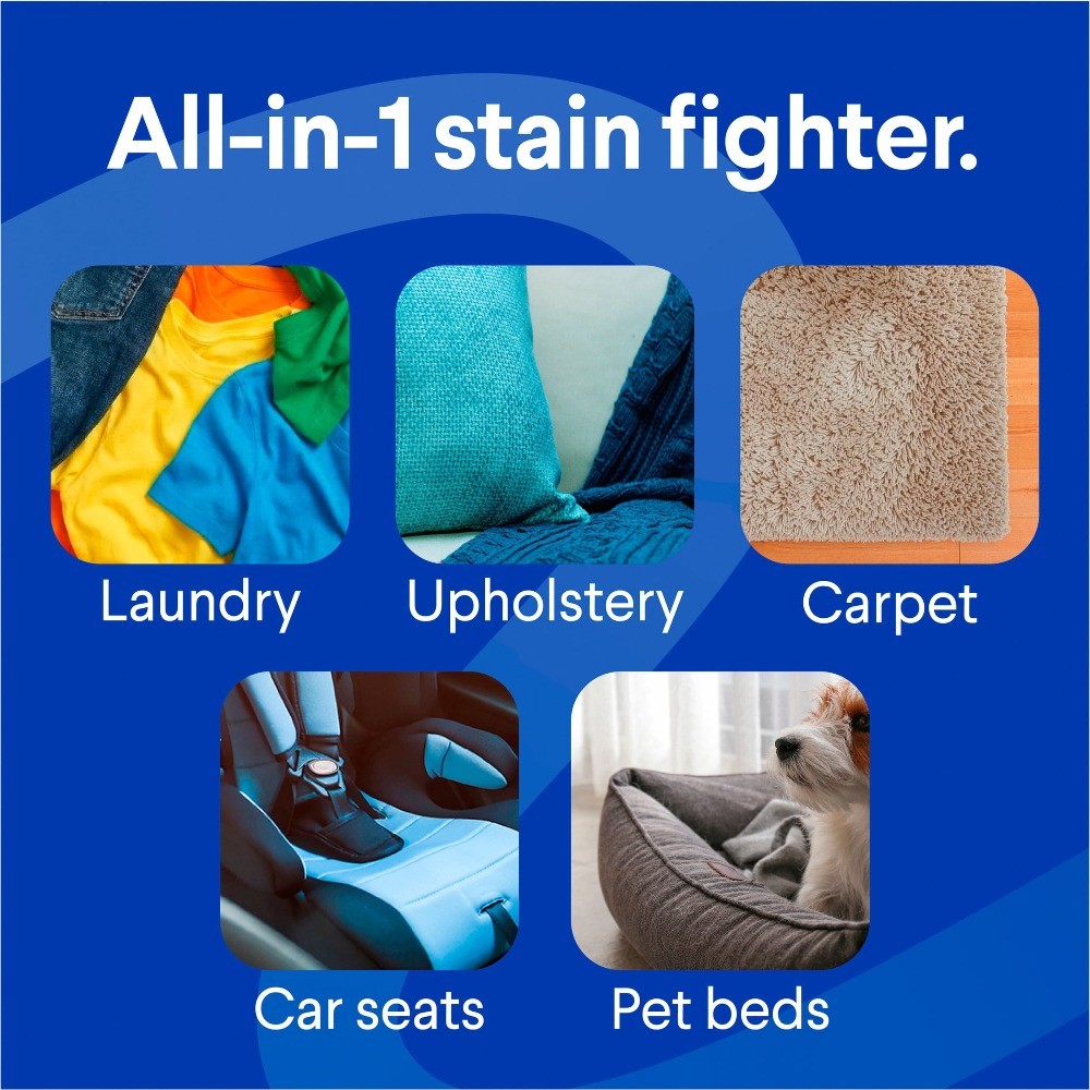 Color stain remover, 2-in-1 laundry detergent, bleach-free, fresh scent,33fl oz