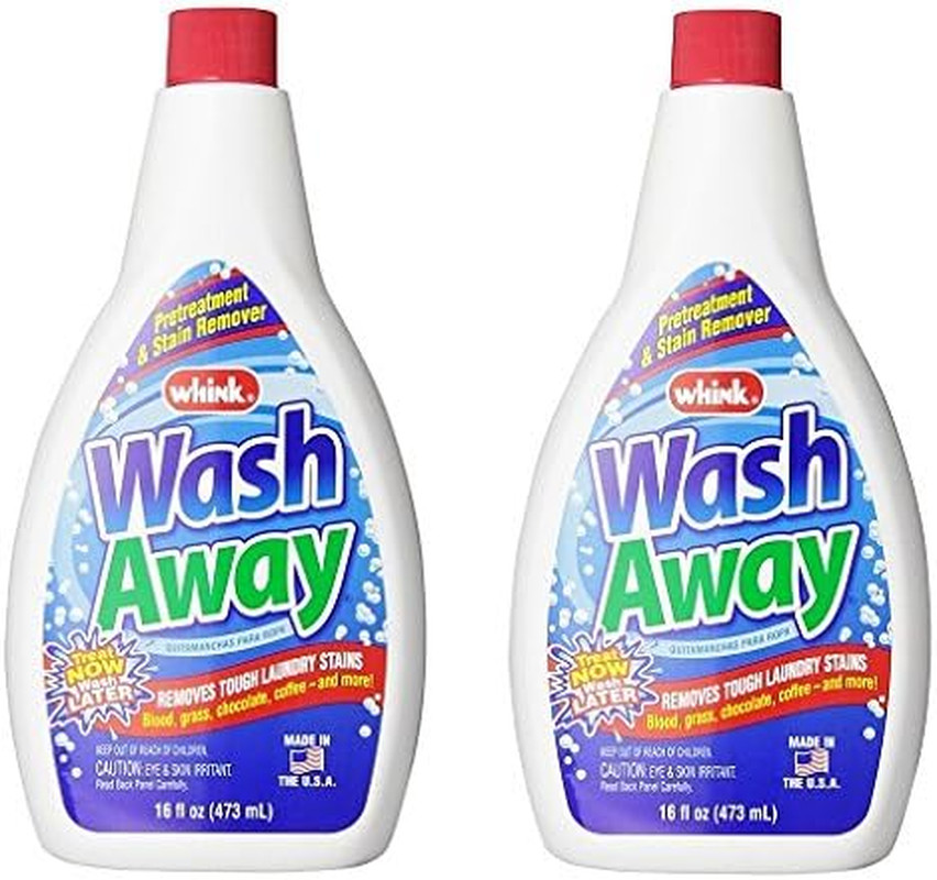 Wash Away Stain Remover, 16 Fl Oz, 2 Pack