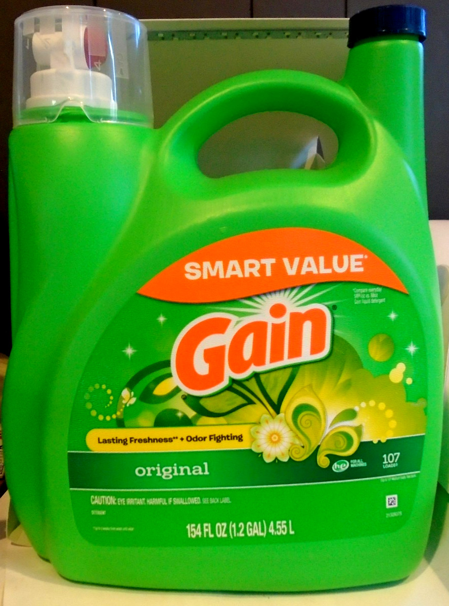 Liquid Laundry Detergent, Original Scent, 154 fl oz, 107 Loads, Freshness + Odor
