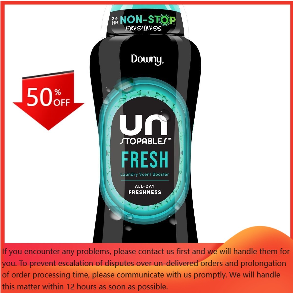 Downy Unstopables Fresh In-Wash Scent Booster Beads – 30.1oz: Odor Control