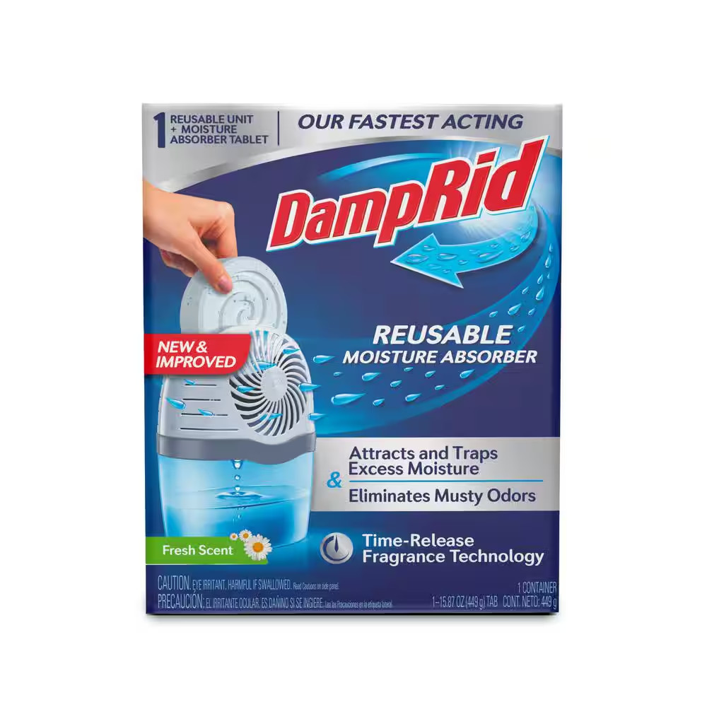 Drop-In Tab Moisture Absorber Starter Kit, Fresh Scent