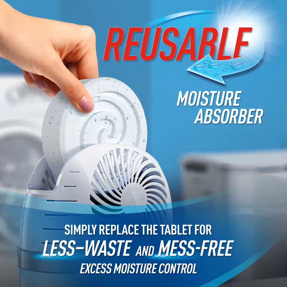 Drop-In Tab Moisture Absorber Starter Kit, Fresh Scent