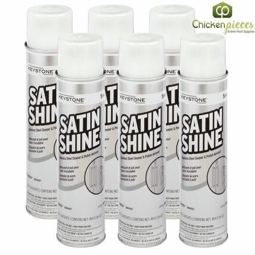 Keystone Polish Stainless Steel Satin Shine Aerosol 16 OZ/1 LBS (6/Case)
