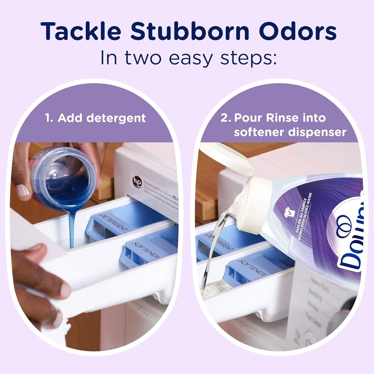 48 oz RINSE & REFRESH Lavender Fabric Softener and Odor Remover for All Fabrics