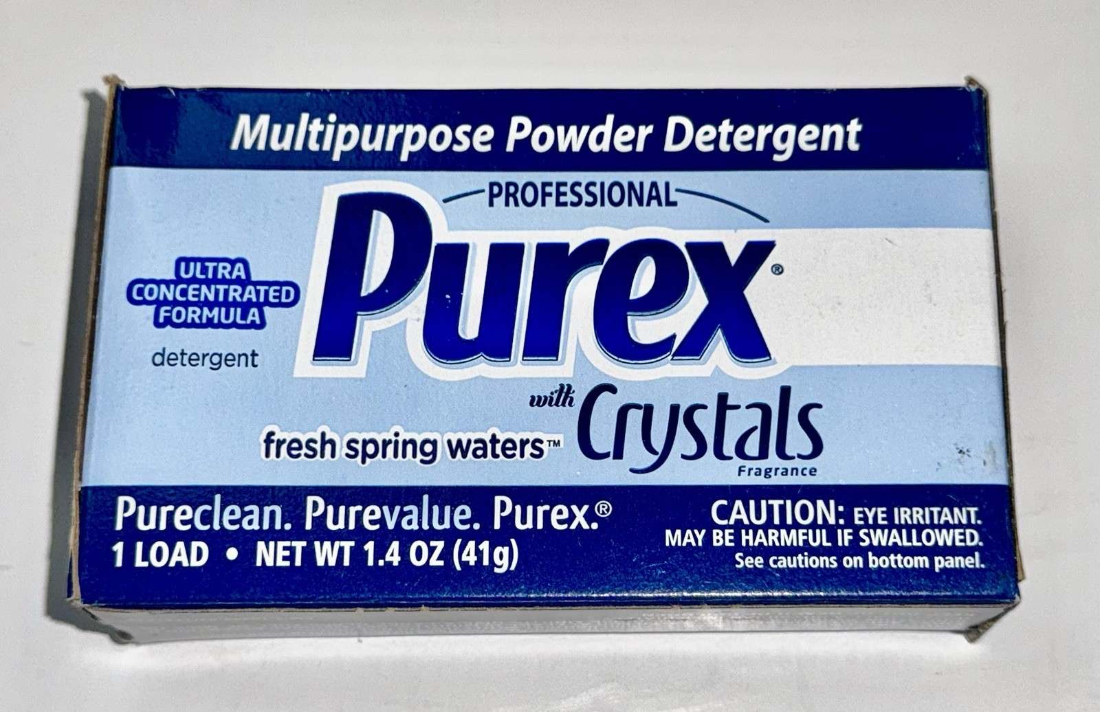 Purex Professional Powder Detergent with Crystals Fresh Spring Waters 1 Load