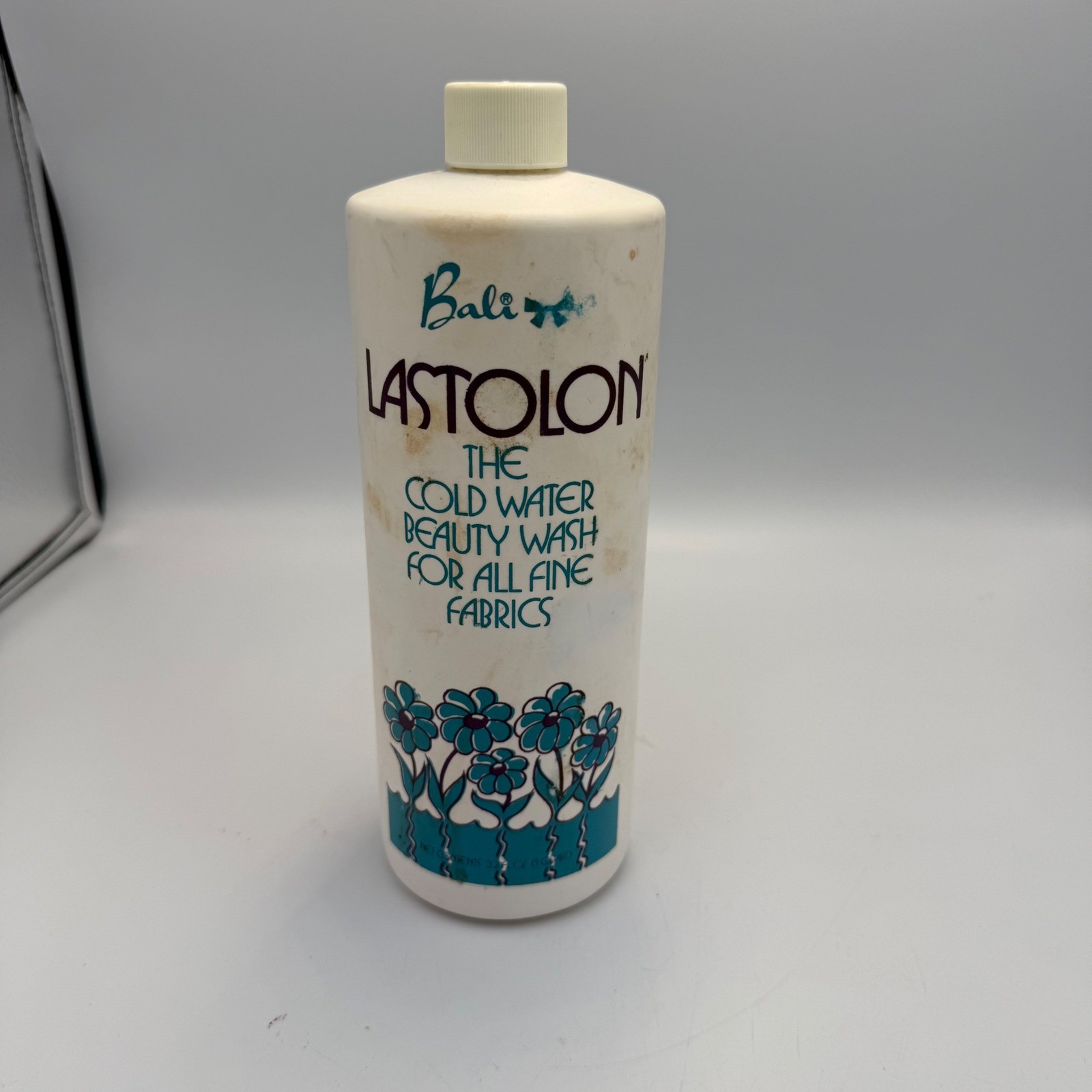 Vintage 60s Bali Lastolon Cold Water Beauty Wash Fine Fabric Detergent 32oz
