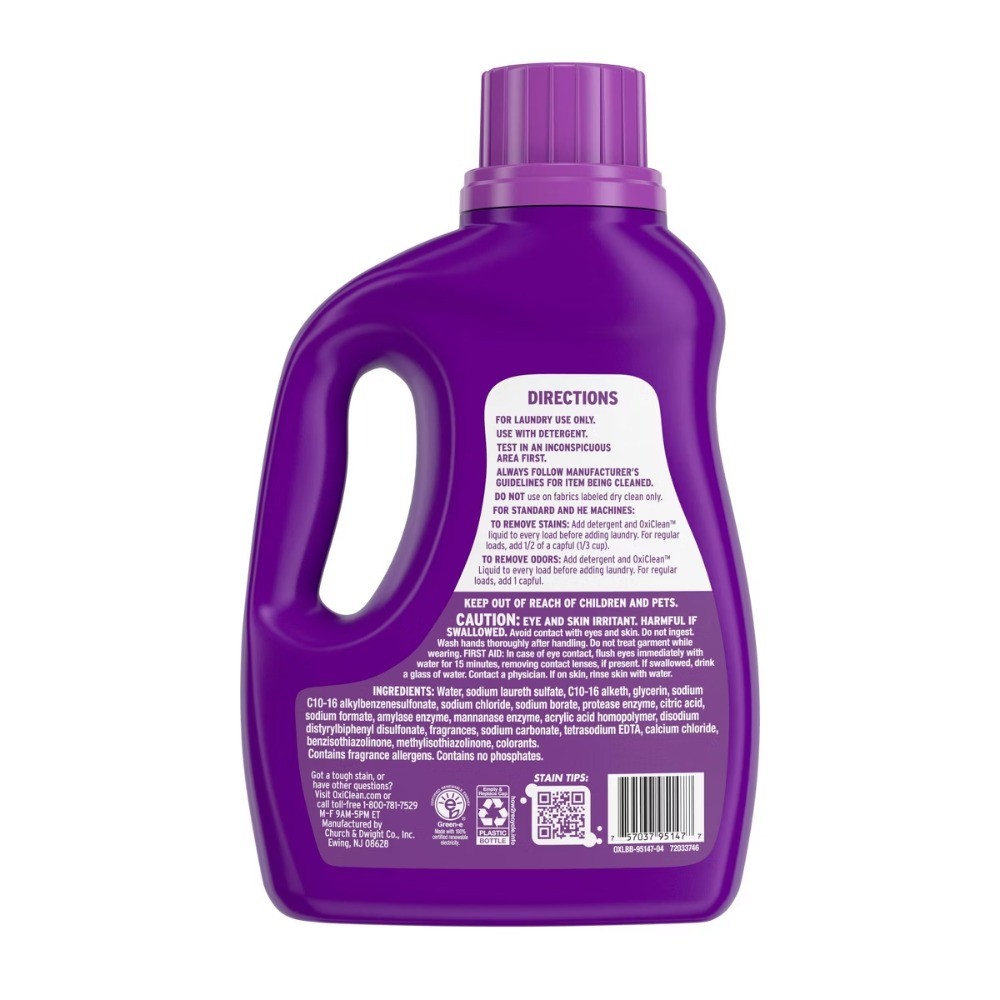 OxiClean Odor Blaster Laundry Additive, 66oz, HE, Phosphate-Free